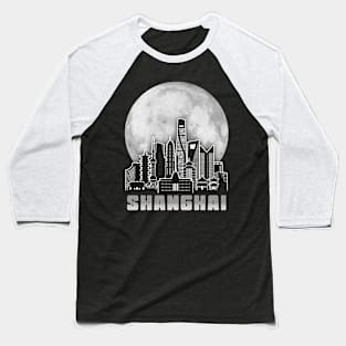 Shanghai China Full Moon Baseball T-Shirt